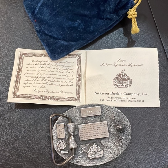 Belt Buckle commemorative - Picture 2 of 2